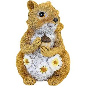 Roman 8.25 Inche H Squirrel Garden Statue