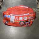 Super Joy Play Fire Truck Pop up Tents for Kids, Play Tents for Boys Playhouse Tent Birthday Gift for Indoor Outdoor