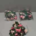 Miracliy 9Pcs 74FT Pink Flower Garland Artificial Rose Arch Vines Fake Spring Floral Garland for Flower Wall Backdrop Wedding Mothers Day Garden Tea Party Decoration