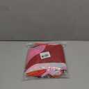 Women One-Piece Swimsuit with Cover up Sarong Wrap Skirt 2PCS Floral Bathing Suits Summer Holiday Beachwear, Extra Large, Red and Orange 