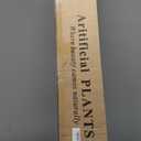 Phimos Artificial Olive Tree Tall Fake Potted Olive Silk Tree with Planter Large Faux Olive Branches and Fruits Artificial Tree for Modern Home Office Living Room Floor Decor Indoor (7FT) (Green)