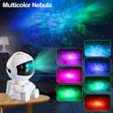 Astronaut Galaxy Projector Night Light for Kids Bedroom Star Projector with Remote Control, Aesthetic Nebula Astronaut Projector Ambient Lighting for Gaming Room, Home Theater, Ceiling, Party Decor