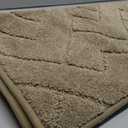 PURRUGS Dirt Trapping Door Mat 24" x 59", Non-Slip Machine Washable Entry Rug, Shoe Scraper, Dog Doormat, Super Absorbent Welcome Mat for Front & Back Door, Muddy Wet Shoes & Paws, Taupe