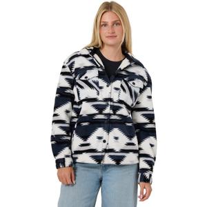 Roxy Women's Trippin Zip Up Hoodie (Black, XS)