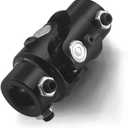 3/4-36 Spline X 3/4" DD Black Steering Universal Joint Single U Joint Shaft