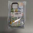 Compatible for iPhone 14 Pro Case Compatible with MagSafe [6ft Drop Tested] Rugged Shockproof Protective Phone Case for Women Men Collage Cute Bows Italy Summer Lemon Aesthetic Design Multicolor