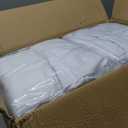 100 Pcs White Washable Removable Universal for Wedding Party Dining Banquet Polyester Spandex Stretch Slipcovers Chair Covers