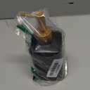 Gold Soap Dispenser for Bathroom,Black Square Lotion Dispenser, Refillable Countertop Ceramic Hand Soap Dispenser,Dish Soap Dispenser for Kitchen 350ml(Black Square Bottle)