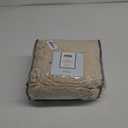 Hearth & Harbor Luxury Soft 6 Piece Bed Sheet Set Extra Deep Pocket Fitted Sheets Fits Mattress up to 21", Double Brushed Bedding, King, Cream