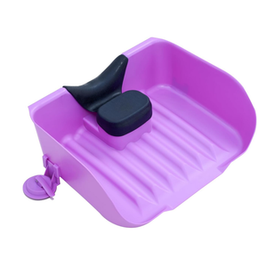 Portable Shampoo Basin for Kids, Baby, Children,Tear Free Hair Washing Basin Tray at Home (Purple)