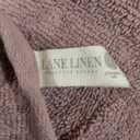 Lane Linen purple towels, Sizes: 60" x 34" (2 pcs); 50" x 26" (4 pcs); 24" x 16" (6 pcs); 12" x 16" (4 pcs); 11" x 11" (7 pcs