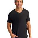 True Classic Mens V Neck T Shirts and Sweater – V-Neck Mens T-Shirts and Sweaters for Men, V-Neck Tee, Pack of 1, Black, 3XL