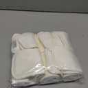 ALVABABY 12PCS Newborn Cloth Diaper Inserts - 4 Layers, Reusable, Overnight 12SMB