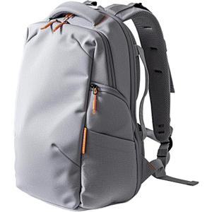Babelio Grid Wizard Diaper Bag Backpack - Multi Function Waterproof Diaper Bag, Travel Essentials Baby Bag with Insulated Bottle Holders, Baby Shower Gifts, Grey, Regular - 20L
