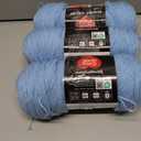 3 x RED Heart Super Saver Yarn, Light Blue