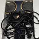 CFBF Mattress Vacuum Cleaner, Bed Vacuum Cleaner with 16Kpa Suction 253.7nm UV-C Light, Ultrasonic & High Heating, 500W Powerful Double-Cup Handheld Vacuums for Bed, Sofa, Couch, Crib, 16.4FT Corded (Blue & Gold)