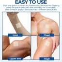 Step 1 Nicotine Patches, 21mg, 60 Count 24-Hour Stop Smoking Aid, Nicotine Replacement Therapy for Smoking Cessation, 2-Month Transition Supply