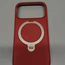 TORRAS Q3 Silicone 360 Spin for iPhone 17 Pro Case with Stand, Fit for MagSafe, Magnetic Ring Kickstand with Camera Control, Liquid Silicone Rubber Soft Phone Case for iPhone 17 Pro 6.3'', Red