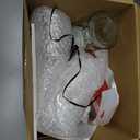 Baderke 72 Pcs Plaid Hot Chocolate Bar Kits, Include Glass Jars, Chocolate Bar Banner Sign with Stand, Tent Labels, Cup Tags, Spoon, Straw and String for Christmas Holiday Supplies, Cocoa Lovers Gift