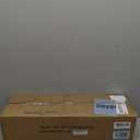 MyGift 4-Piece Bathroom Hardware Set Toilet Paper Holder with Burnt Wood and Industrial Matte Black Metal Pipe Includes, Towel Ring, Towel Bar and and Robe Hook