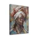 Canvas Wall Art African Wall Art Decor Modern Home Decor Wall Prints Black woman Wall Decor Aesthetic Art Work for Wall Decor 48×32 Inch Small Wall Art Decor for Bedroom Bathroom Office Kitchen Decor