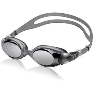 Speedo Unisex Adult Swim Goggles Hydrosity (Mirrored Charcoal)