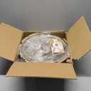 CAROTE 12Inch Nonstick Deep Frying Pan with Lid, 5.5 Qt Jumbo Cooker Saute Pan with Pour Spout, Skillet Induction Cookware, Non Stick Cooking Pan Kitchen Pan PFOA Free, White Granite