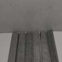 Meowoo Foldable Stone Bath Mat, 16"x12" Diatomaceous Earth Bath Mat, Non-Slip Quick Dry Bathroom Floor Mats, Super Absorbent, Easy to Clean, Stone Bathroom Floor Mats for Bathtub Front - Dark Gray