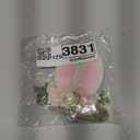 Bunny Rose Ears Easter Headbands Baby Girls Flower Crown Spring Headbands (C)