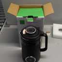 32oz Automatic Soy Machine for Homemade Almond, Oat, Coconut, Soy, Plant Based Milks and Non Dairy Beverages with Delay Start/Keep Warm/Self-Cleaning/Boil Water, Black