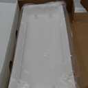 65528 RV Refrigerator Vent Lid Fits for Ventmate Dometic RV White Fridge Roof Vent Cover