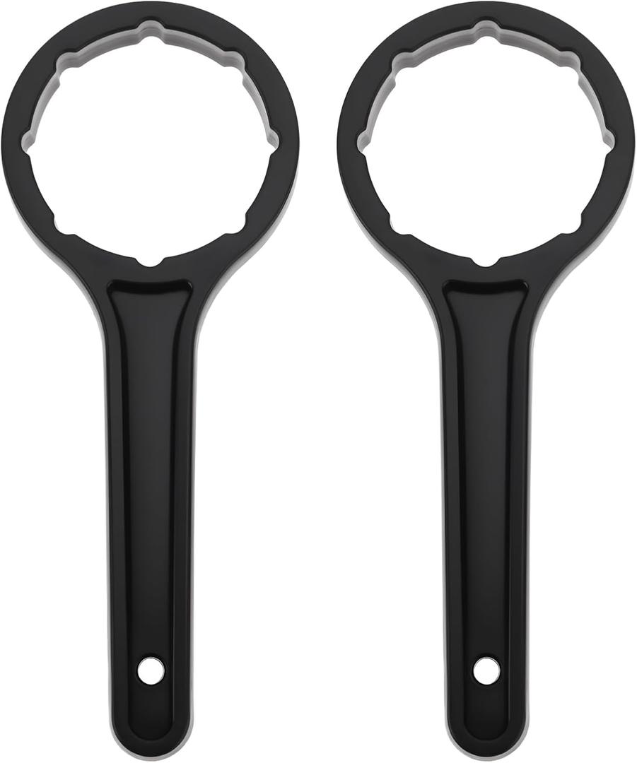 2Pcs 61mm Plastic Cap Wrench Openers Suitable for 5-10L Oil Drums and Water Buckets