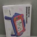 Magnetic Drawing Board for Toddlers 3, Color Erasable Doodle Writing Pad, Learning Painting Sketch Pad, Best Birthday Easter Christmas Halloween Kids Toy Gifts for Boys and Girls(Blue)