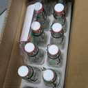 12 pack 8oz flip top glass bottles,swing top glass bottles 8 oz with lid for Home Brewing,2nd Fermentation,Kombucha,Kefir,Vanilla Extract,Juice,Tea,Beverages,Soda,Oils,Vinegar,Limoncello