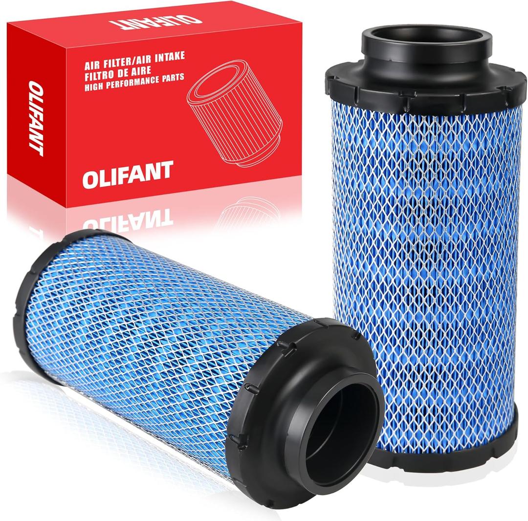 2Pcs Air Filters For Polaris RZR 1000 XP XP4 2014-2025 / RZR Pro XP XP4 Pro S/RZR Turbo R S RS1 1241084 2879520 2882234 Olifant
