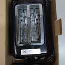 Elite Gourmet 2-Slice Cool Touch Toaster  6 Browning Levels, Extra Wide 1.25 Slots for Bagels & Thick Bread, Cancel Function, Compact, ETL Certified, Black