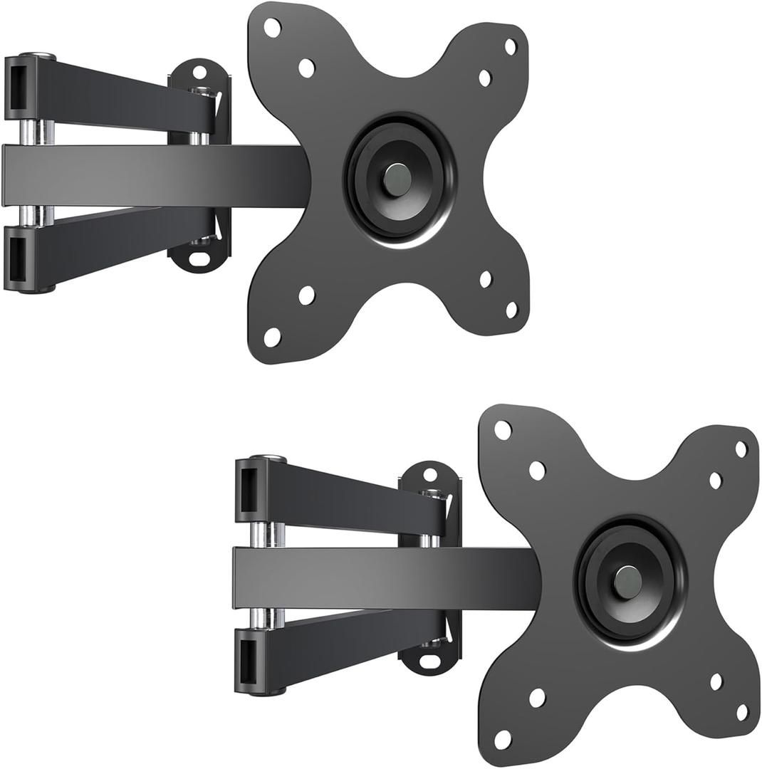 2 Packs TV Wall Mount, Bracket for Most 13-32 inch LED, LCD Monitor and Plasma TVs, Max VESA 100x100mm by XINLEI (MA1330-2)