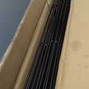 PJYuCien Dog Playpen with Bottom Pad - Metal Foldable Exercise Pen, 8 Panels 42" H x 24" W Indoor Outdoor Pet Fence Puppy Crate Kennel, Black