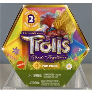 Trolls Band Together Series 2 Pom Poms Mystery Pack [1 RANDOM Keychain]