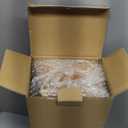 Dstuff Large Kitchen Utensil Holder Organizer for Counter or Countertop, Wooden Storage Container for Cooking and Silverware, Acacia Rustic Wood (4 Compartments)