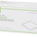 Medline Adhesive Remover Pads, Acetone-Free, 2-Ply, Box of 100