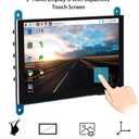 ELECROW 5 Inch Touch Screen Monitor for Raspberry Pi - 800480 Mini Monitor Touchscreen LCD Display Compatible with Raspberry Pi 5/4/3B+/3B, BB Black, Banana Pi, Jetson Nano, Windows, PC