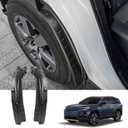 2Pcs Rear Wheel Well Liners Compatible with Toyota RAV4 2026 Wheel Well Liner Rear Wheel Well Guards Mud Flaps Non-perforating Accessories 2026 RAV4 LE SE XLE Premium Woodland XSE Limited
