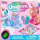 Klever Kits Glow in The Dark Unicorn Paint Pouring Kit, DIY Unicorn Art and Crafts for Kids 6-12, Craft Gifts for Girls Princess Art Supply, Painting Sensory Toy for Birthday Xchris Ideas by JOVA