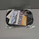 6 x EcoNour Miniature Static Cling Window Shade for Car Sun Visor (2 Pack) | Windshield Sun Shade Static Cling for Driving Glare Shield | Cling Car Shade for Windshield | Sun Glare Protection Accessories