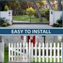 Wall Mount Gate Hinge Fit 5/8'' Pin Fence Post Hinge, Gate Hinges for Wooden or Concrete Farm Gate and Fence Gate(Screws Included), 4 Pcs