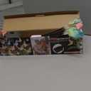 Solar Garden Lights 4 Pack Waterproof Decorative Solar Lights Outdoor with Glowing Stems,7-Color Changing Fiber Optic Butterfly Light for Outside Yard Lawn Garden Decor, Gifts for Women