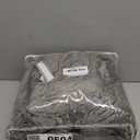 NORTHERN BROTHERS Velvet 8 Pieces Recliner Sofa Covers 3 Seater, Stretch Recliner Couch Cover for Reclining Couch, Thick Soft Reclining Couch Cover Washable for Kids, Light Grey