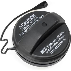 Click&Fit Gas Tank Cap replacement for Toyota and Lexus from 2002 to 2009  Fuel tank cap with tether and gasket replaces 77300-33070, 77300-47010, Black