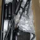 Modern Fireplace Tools Set 5 Pcs Fireside Accessories Fire Kit Set Outdoor Fire Pit Tools with Poker Shovel Tongs Brush and Stand